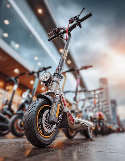 Рендер «Парковки для самокатов <br/> и велосипедов»